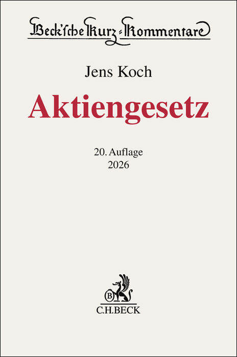 Aktiengesetz. AktG - Uwe H&uuml;ffer, Jens Koch