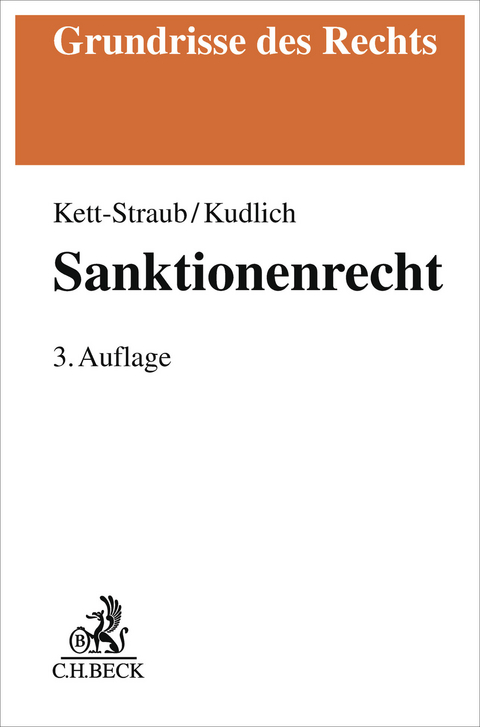 Sanktionenrecht - Gabriele Kett-Straub, Hans Kudlich