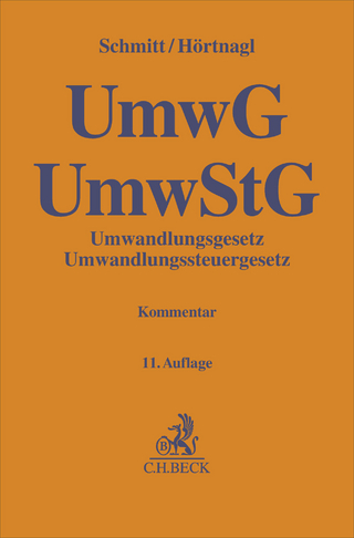 Umwandlungsgesetz, Umwandlungssteuergesetz. UmwG, UmwStG