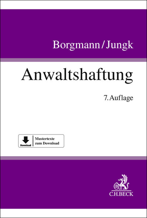 Anwaltshaftung - Brigitte Borgmann, Antje Jungk