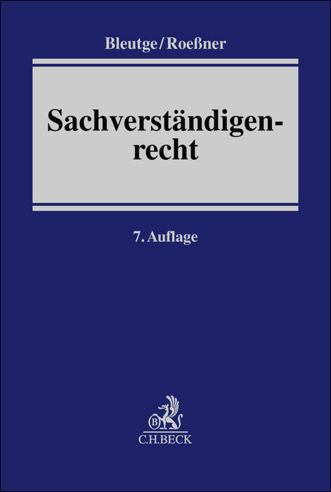 Sachverständigenrecht - 