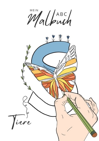 Mein Malbuch ABC der Tiere