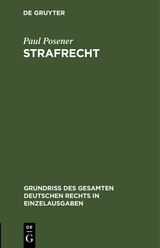 Strafrecht - Paul Posener