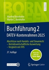 Buchführung 2 DATEV-Kontenrahmen 2025 - Bornhofen, Manfred; Bornhofen, Martin C.