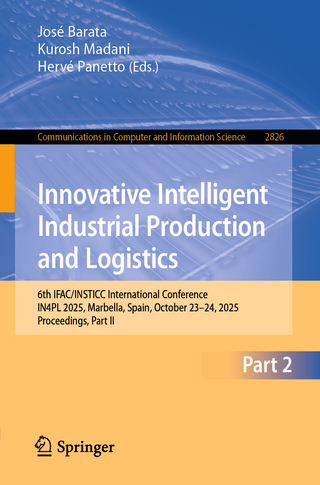 Innovative Intelligent Industrial Production and Logistics