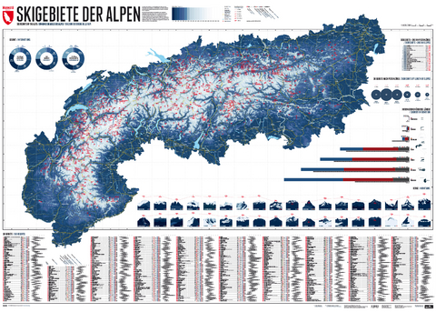 563 Skigebiete der Alpen - Lana Bragin, Stefan Spiegel