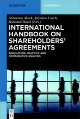 International Handbook on Shareholders&acute; Agreements - 