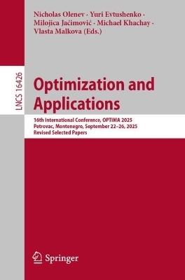 Optimization and Applications - 