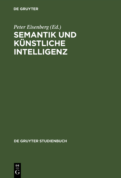 Semantik und künstliche Intelligenz - 