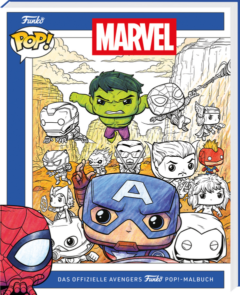 Marvel: Das offizielle Avengers Funko Pop!-Malbuch -  Marvel,  Panini