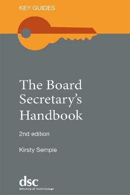 The Board Secretary's Handbook - Kirsty Semple