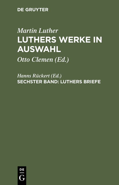Luthers Briefe - 