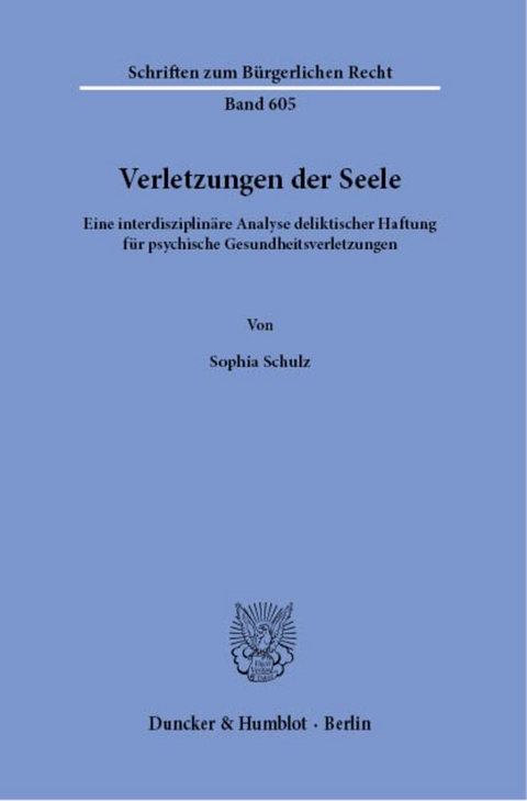 Verletzungen der Seele - Sophia Schulz