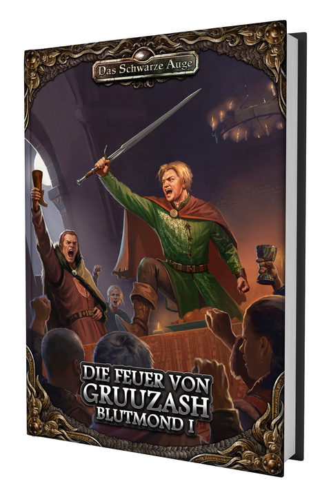 DSA5 - Die Feuer von Gruuzash - Blutmond 1 - Rafael Knop, Sebastian Kreppel, Nikolai Hoch, Christian Nehling, Daniel Simon Richter, Nina Schellhas, Christoph Trauth