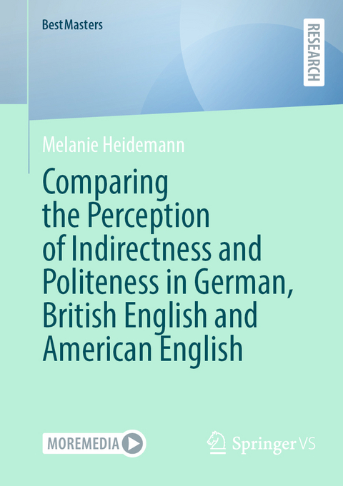 Comparing the Perception of Indirectness and Politeness in German, British English and American English - Melanie Heidemann