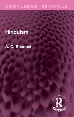Hinduism - A C Bouquet