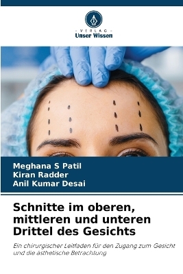 Schnitte im oberen, mittleren und unteren Drittel des Gesichts - Meghana S Patil, Kiran Radder, Anil Kumar Desai
