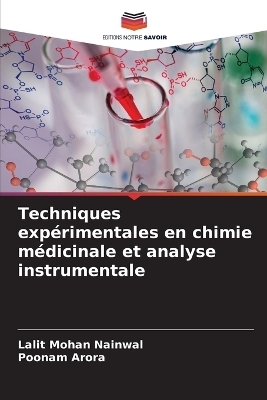 Techniques expérimentales en chimie médicinale et analyse instrumentale