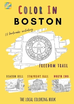 Boston Coloring Book