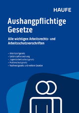 Aushangpflichtige Gesetze - 