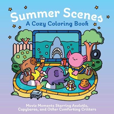 Summer Scenes: A Cozy Coloring Book -  Insight Editions