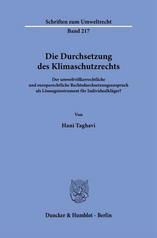 Die Durchsetzung des Klimaschutzrechts