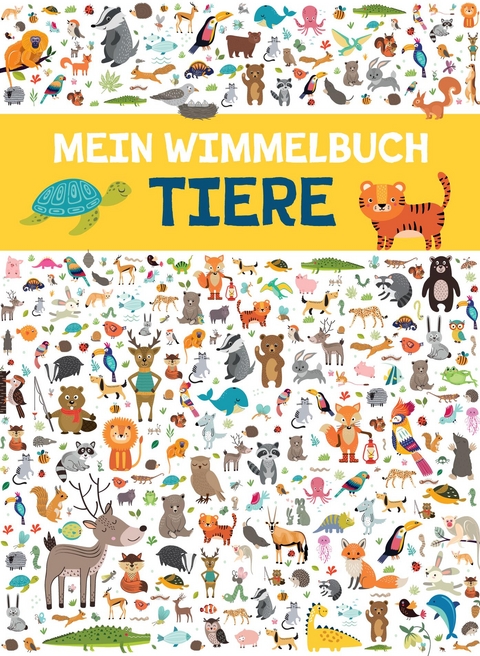 Mein Wimmelbuch Tiere