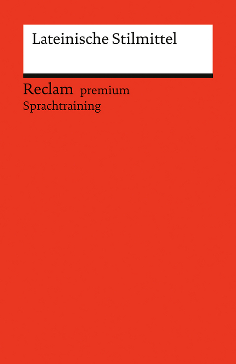 Lateinische Stilmittel - 