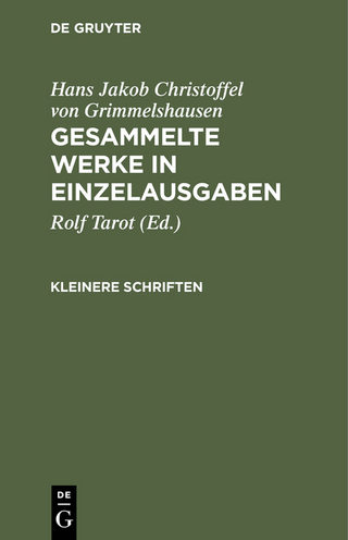 Kleinere Schriften
