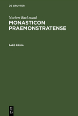 Monasticon Praemonstratense - Norbert Backmund