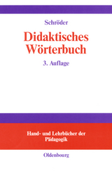 Didaktisches W&ouml;rterbuch - Hartwig Schr&ouml;der