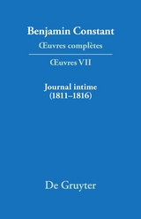Journal intime (1811&ndash;1816). Carnet. Livres de d&eacute;penses - 