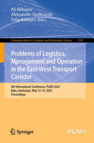 Problems of Logistics, Management and Operation in the East-West Transport Corridor