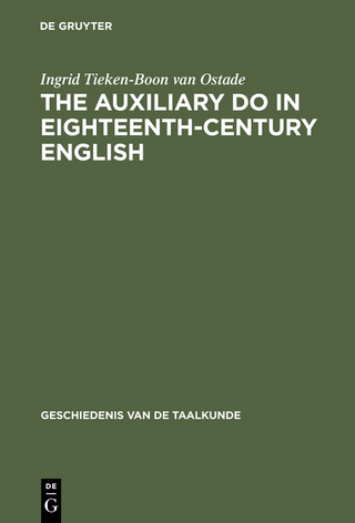 The auxiliary do in eighteenth-century English