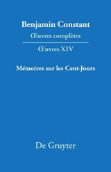 M&eacute;moires sur les Cent-Jours - 