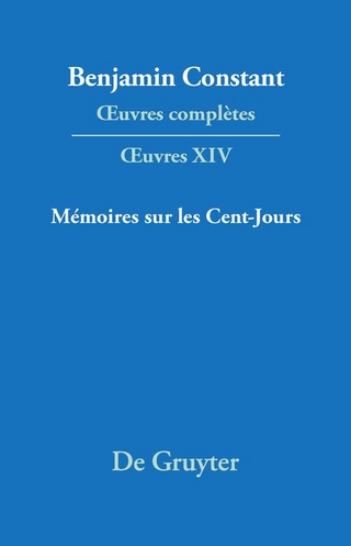 Mémoires sur les Cent-Jours