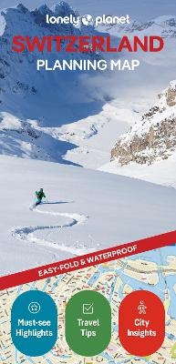 Lonely Planet Switzerland Planning Map -  Lonely Planet