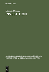 Investition - G&uuml;nter Altrogge
