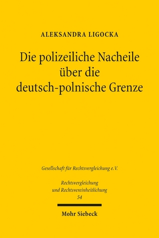Die polizeiliche Nacheile über die deutsch-polnische Grenze