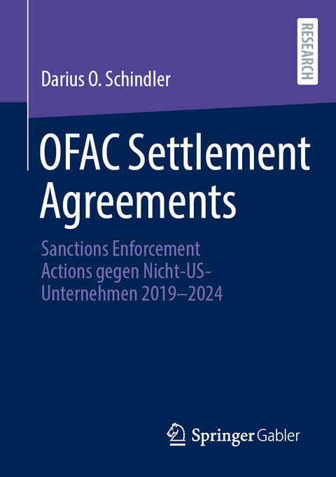 OFAC Settlement Agreements - Darius O. Schindler