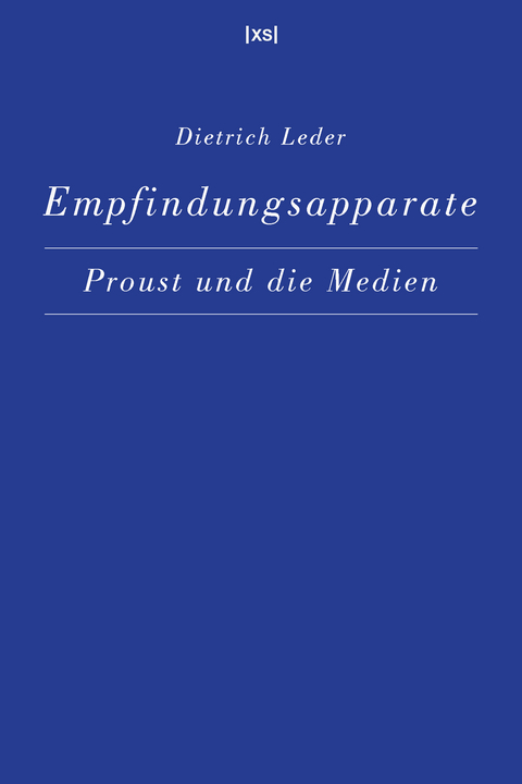 Empfindungsapparate - Dietrich Leder