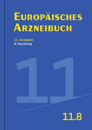 Europäisches Arzneibuch 11. Ausgabe, 8. Nachtrag