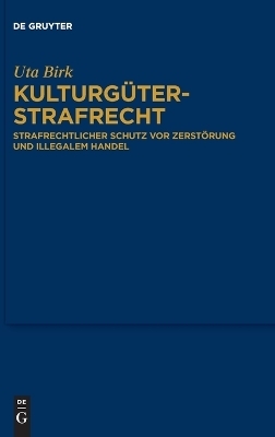 Kulturgüterstrafrecht