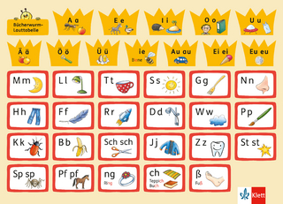 Bücherwurm Fibel. Ausgabe für Berlin, Brandenburg, Mecklenburg-Vorpommern, Sachsen, Sachsen-Anhalt, Thüringen