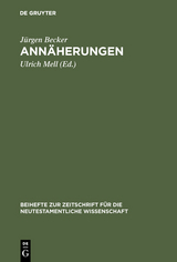 Ann&auml;herungen - J&uuml;rgen Becker