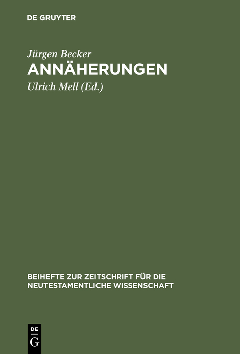 Ann&auml;herungen - J&uuml;rgen Becker