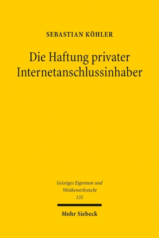 Die Haftung privater Internetanschlussinhaber