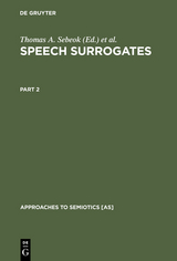 Speech Surrogates. Part 2 - 