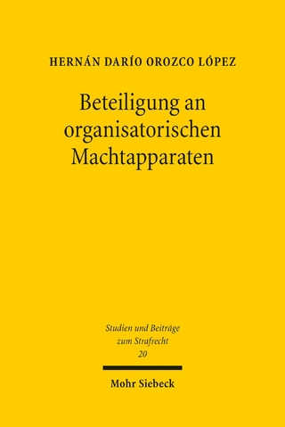 Beteiligung an organisatorischen Machtapparaten