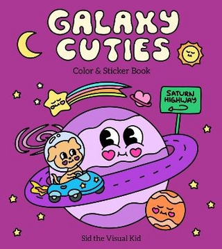 Galaxy Cuties Color & Sticker Book